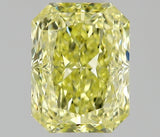 0.50 carat Radiant diamond  Yellow FL Excellent