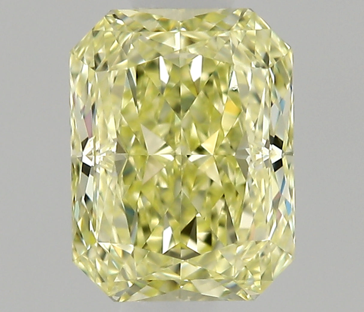 0.50 carat Radiant diamond  Yellow VVS1 Excellent