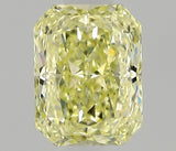 0.50 carat Radiant diamond  Yellow VVS1 Excellent