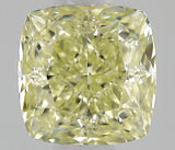 0.50 carat Cushion diamond  Yellow VVS1 Excellent