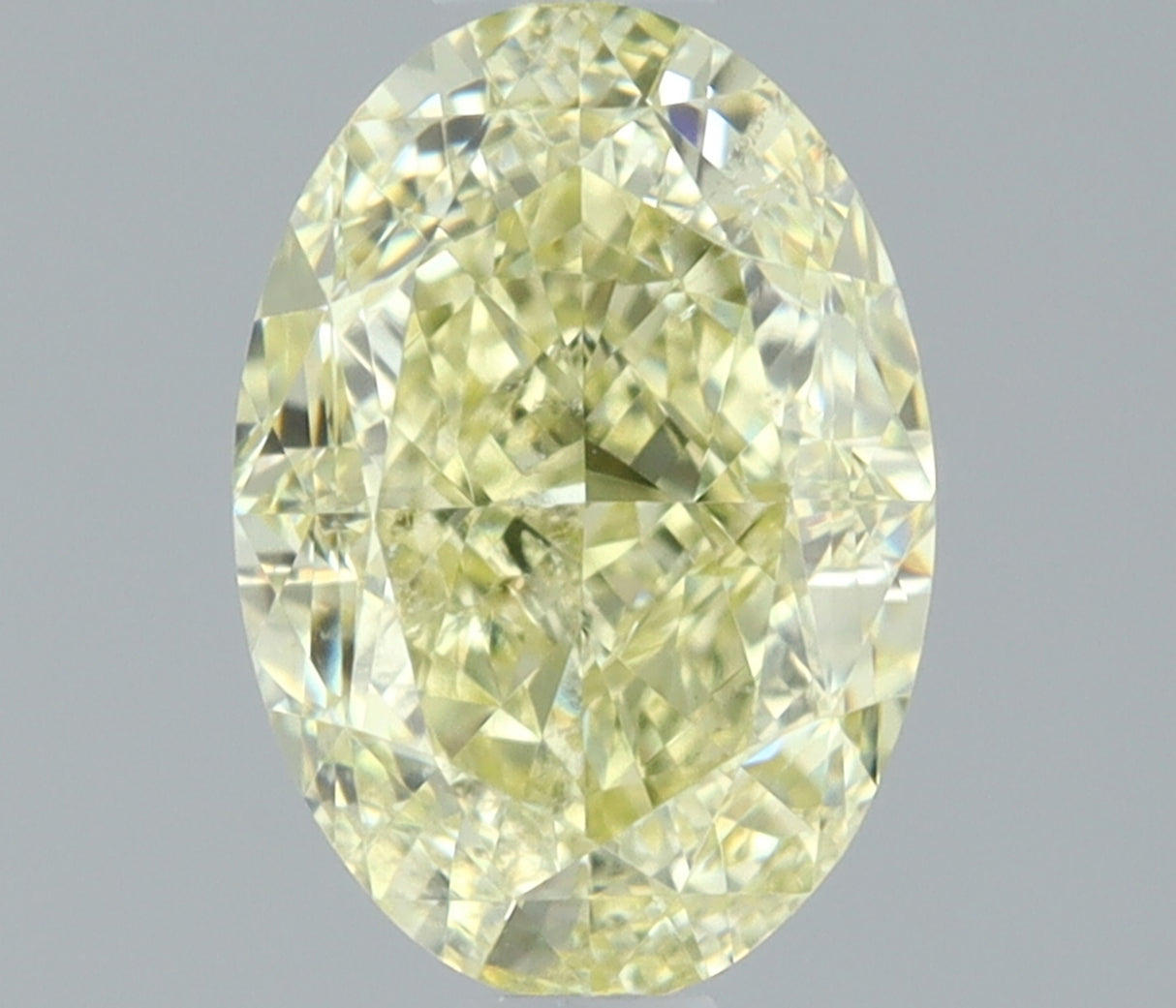 0.98 carat Oval diamond  Yellow SI2 Excellent