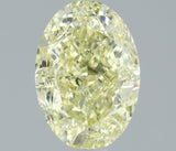 0.98 carat Oval diamond  Yellow SI2 Excellent