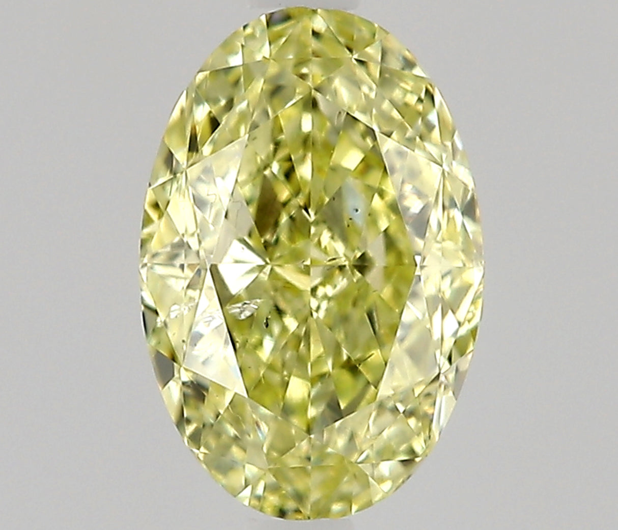 0.70 carat Oval diamond  Yellow SI2 Excellent