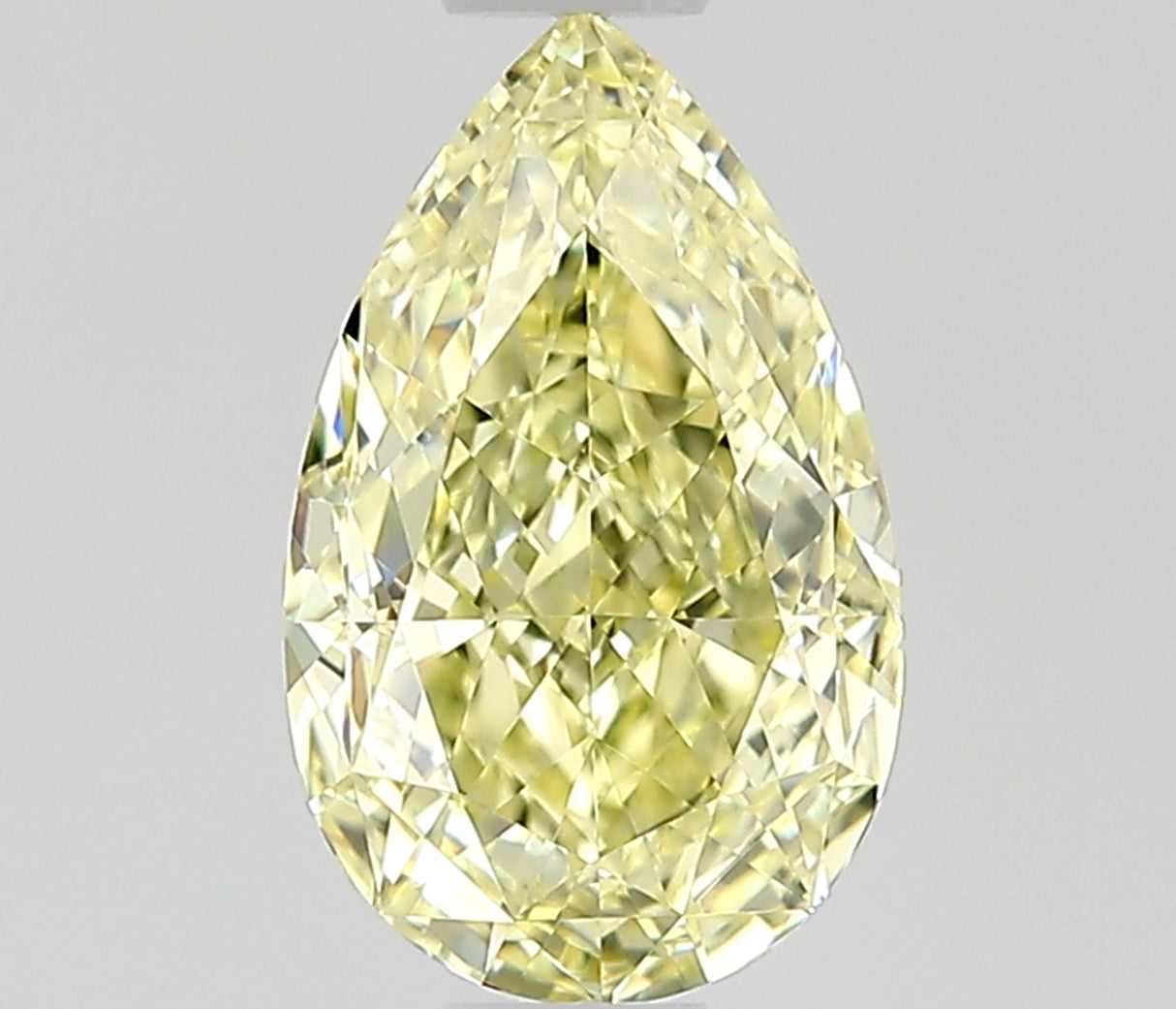 0.80 carat Pear diamond  Yellow VS1 Excellent