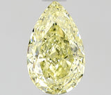 0.80 carat Pear diamond  Yellow VS1 Excellent