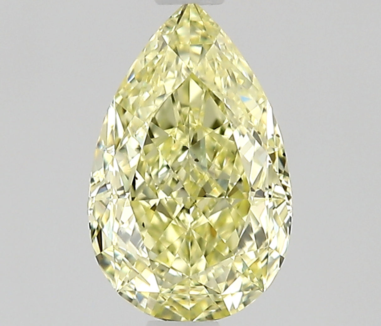 0.72 carat Pear diamond  Yellow SI1 Excellent