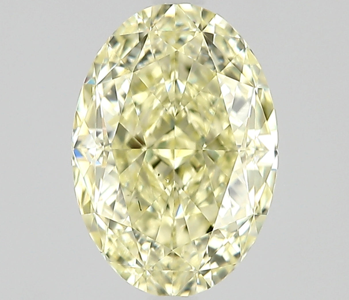 1.01 carat Oval diamond  Yellow VS2 Excellent