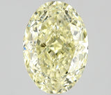 1.01 carat Oval diamond  Yellow VS2 Excellent