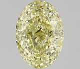 1.00 carat Oval diamond  Yellow VS2 Excellent