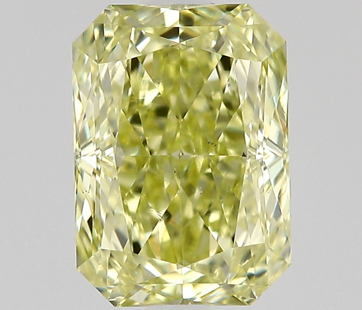 0.62 carat Radiant diamond  Yellow SI1 Excellent