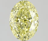 1.00 carat Oval diamond  Yellow SI1 Excellent