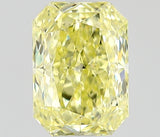 0.57 carat Radiant diamond  Yellow VS1 Excellent