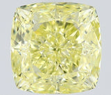 0.87 carat Cushion diamond  Yellow IF Excellent