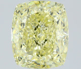 0.70 carat Cushion diamond  Yellow VS1 Excellent