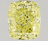0.70 carat Cushion diamond  Yellow VVS2 Excellent