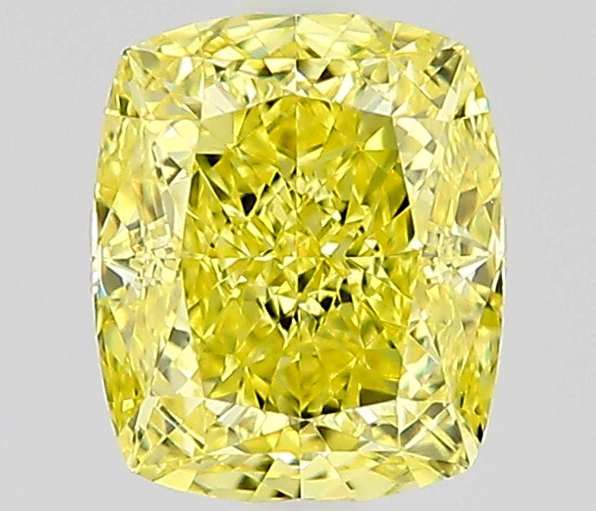 0.57 carat Cushion diamond  Yellow IF Excellent
