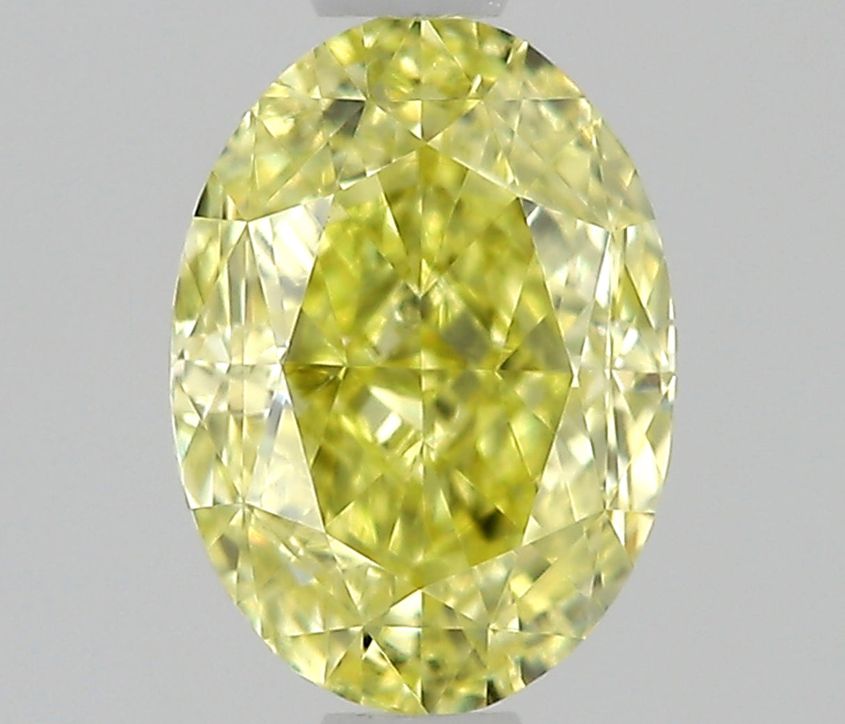0.50 carat Oval diamond  Yellow VS2 Excellent