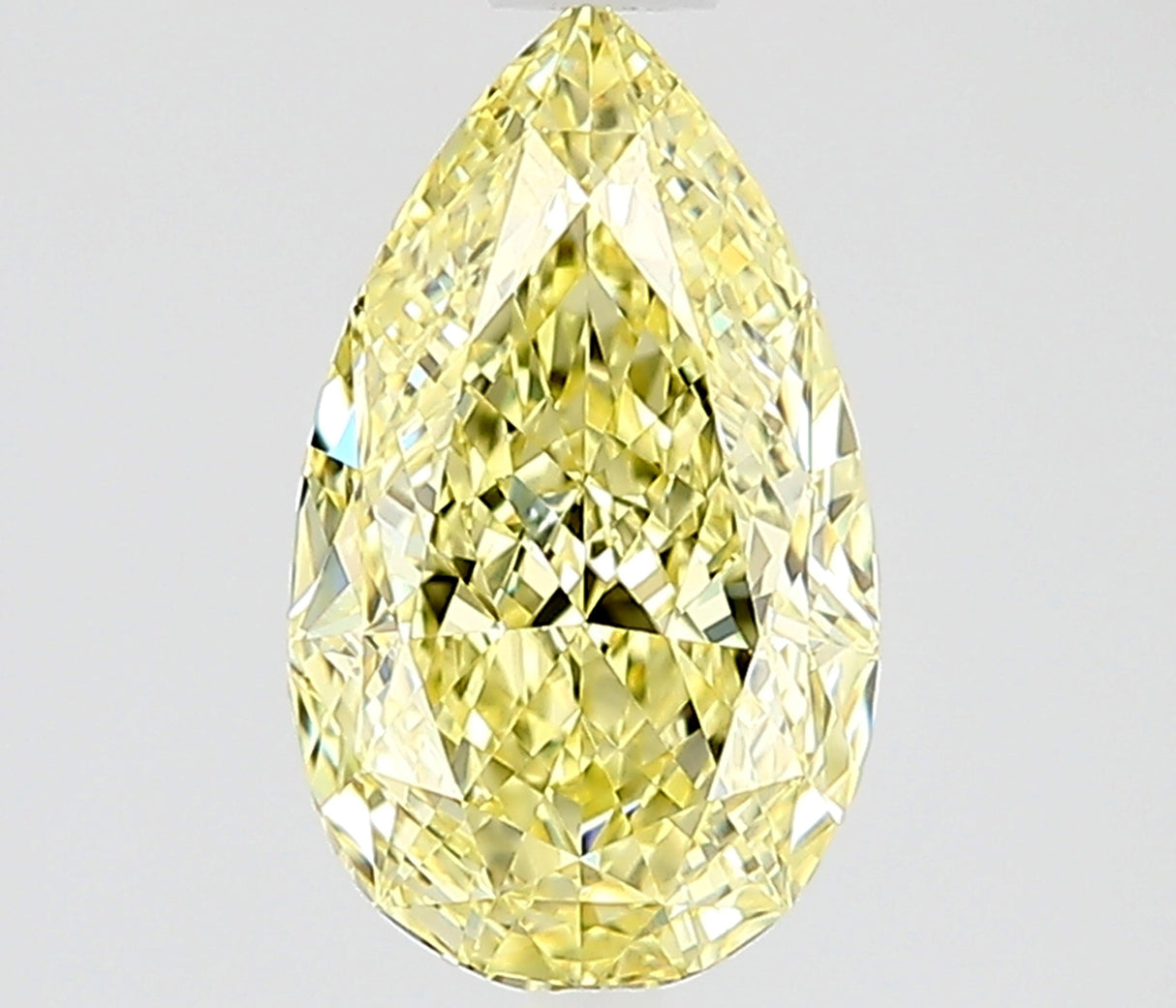 1.01 carat Pear diamond  Yellow IF Excellent