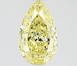 1.01 carat Pear diamond  Yellow IF Excellent