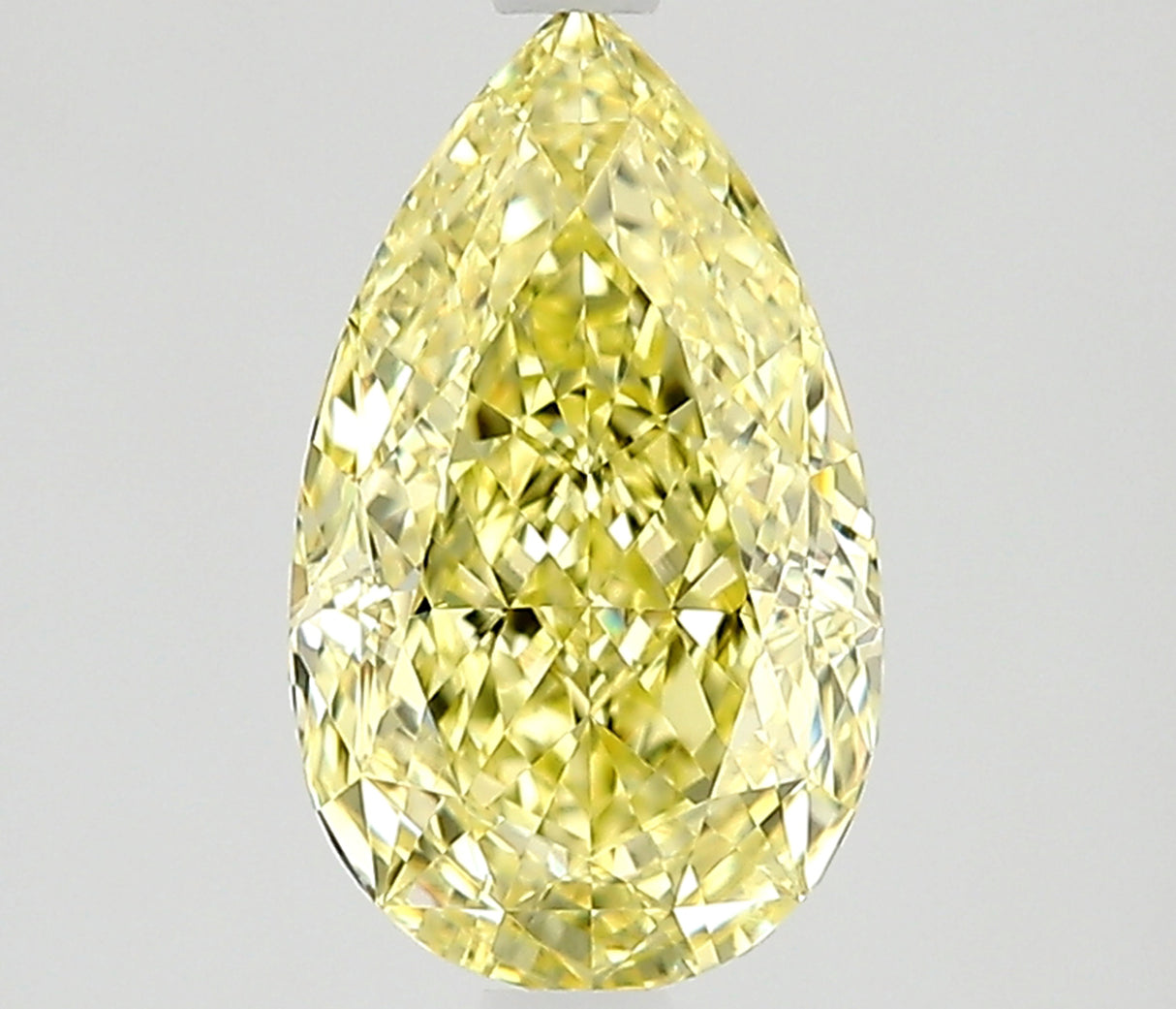 1.15 carat Pear diamond  Yellow IF Excellent
