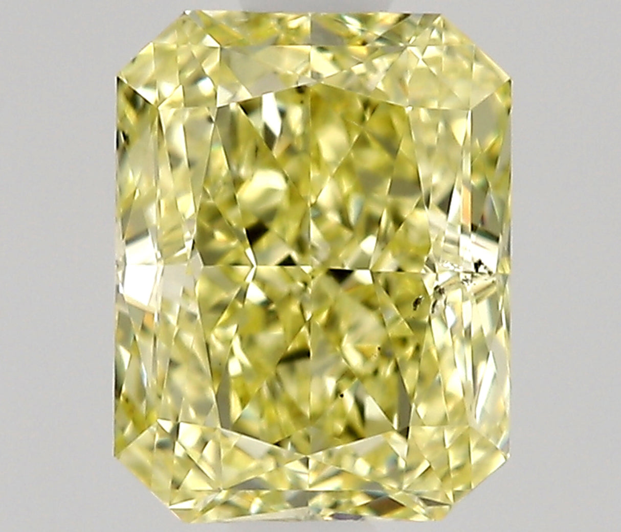 0.70 carat Radiant diamond  Yellow SI1 Excellent