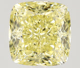 1.00 carat Cushion diamond  Yellow VS1 Excellent