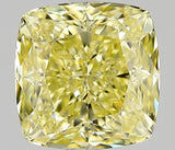 1.17 carat Cushion diamond  Yellow VVS2 Excellent