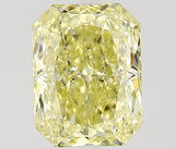 0.90 carat Radiant diamond  Yellow VVS2 Excellent