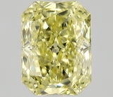 0.63 carat Radiant diamond  Yellow VVS2 Excellent