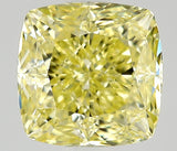 1.06 carat Cushion diamond  Yellow VVS1 Excellent
