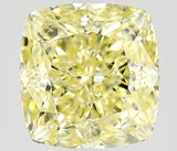 1.00 carat Cushion diamond  Yellow VVS1 Excellent