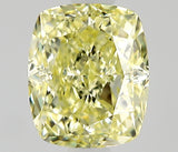 0.51 carat Cushion diamond  Yellow VS2 Excellent