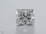 0.85 carat Princess diamond I  VVS2