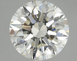 3.80 carat Round diamond K  SI1 Excellent