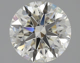 2.03 carat Round diamond I  VVS2 Excellent