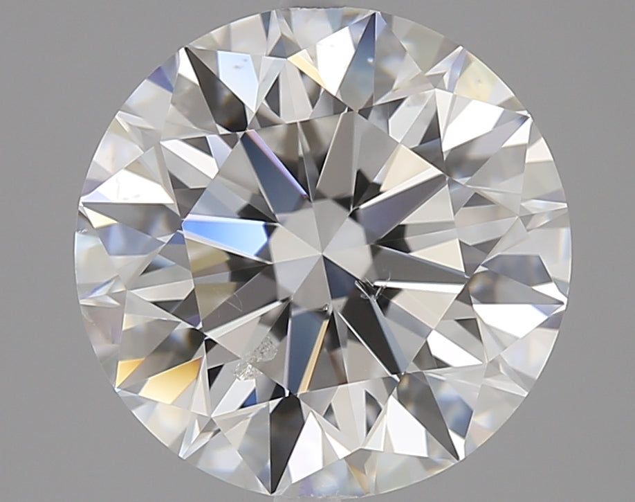 3.70 carat Round diamond E  SI2 Excellent