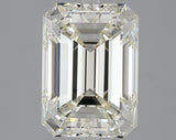 3.02 carat Emerald diamond J  VVS2