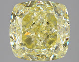 5.09 carat Cushion diamond  Yellow VS1