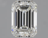 1.51 carat Emerald diamond H  VVS2