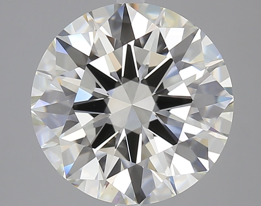 3.95 carat Round diamond J  VS1 Excellent