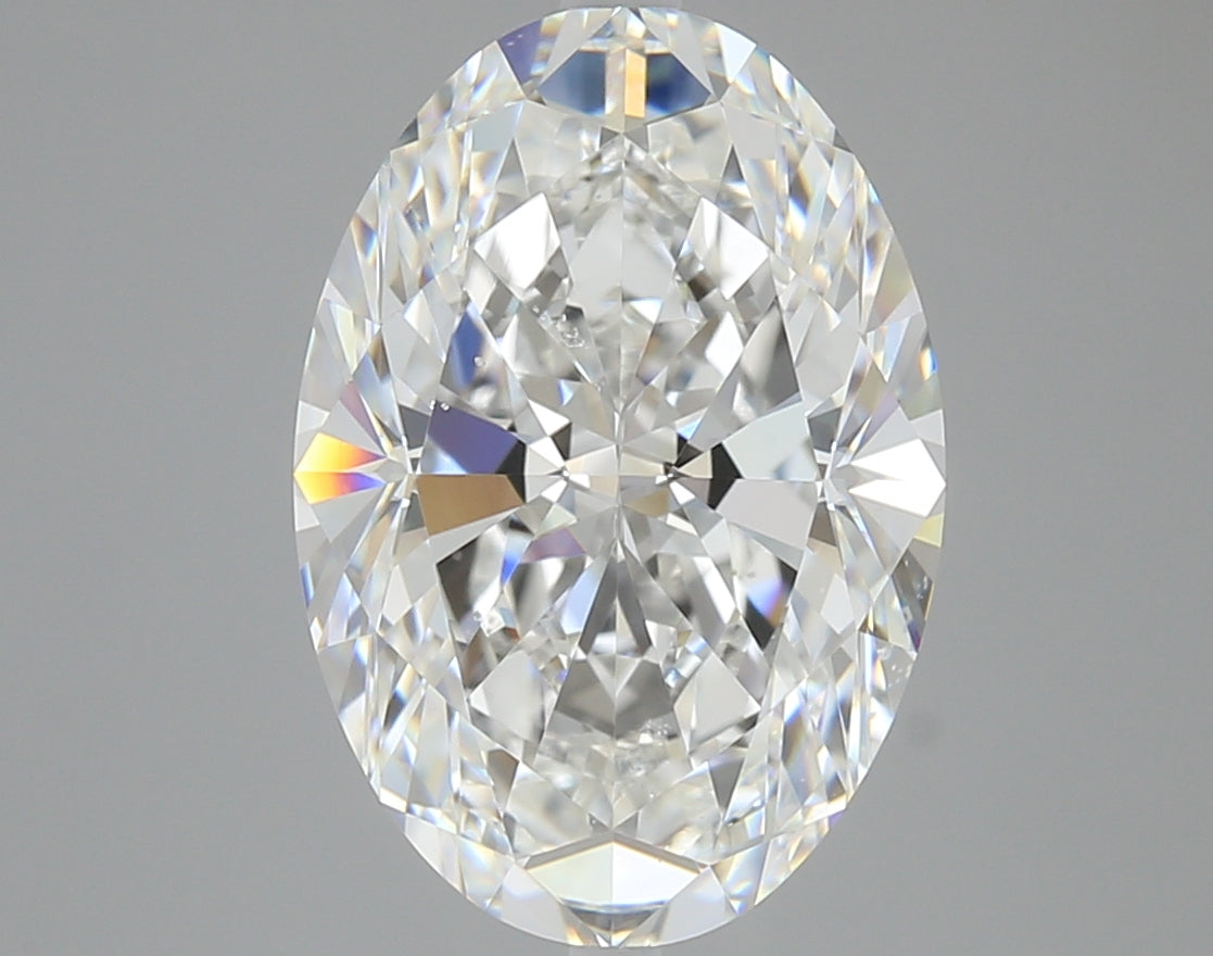 5.03 carat Oval diamond F  SI1