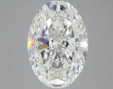 5.03 carat Oval diamond F  SI1
