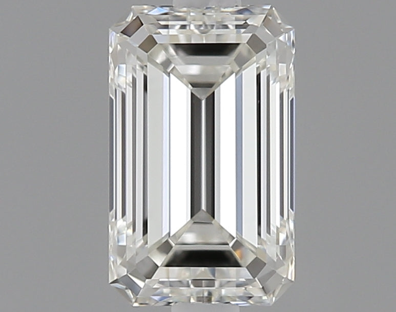 0.50 carat Emerald diamond F  VVS2