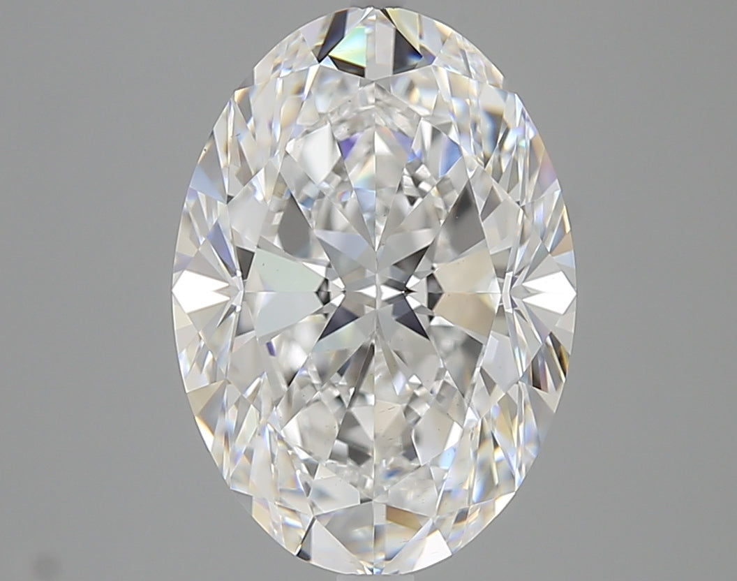 5.02 carat Oval diamond F  VS2