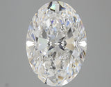 5.02 carat Oval diamond F  VS2