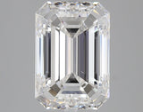 4.01 carat Emerald diamond E  VS2