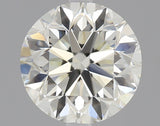 1.00 carat Round diamond J  VVS2 Very good