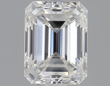 0.50 carat Emerald diamond F  VVS2