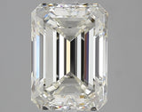 3.01 carat Emerald diamond H  VVS1