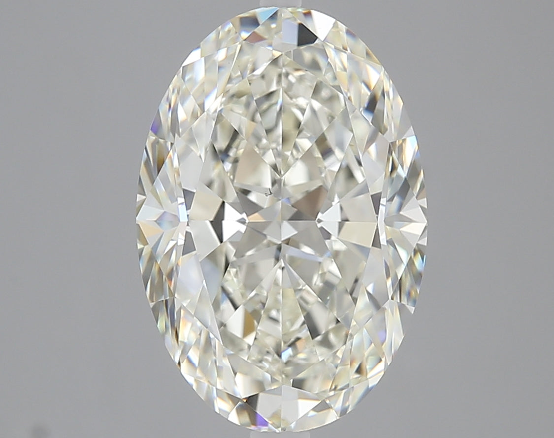 5.01 carat Oval diamond J  VS2